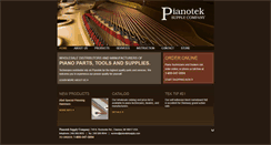 Desktop Screenshot of pianoteksupply.com